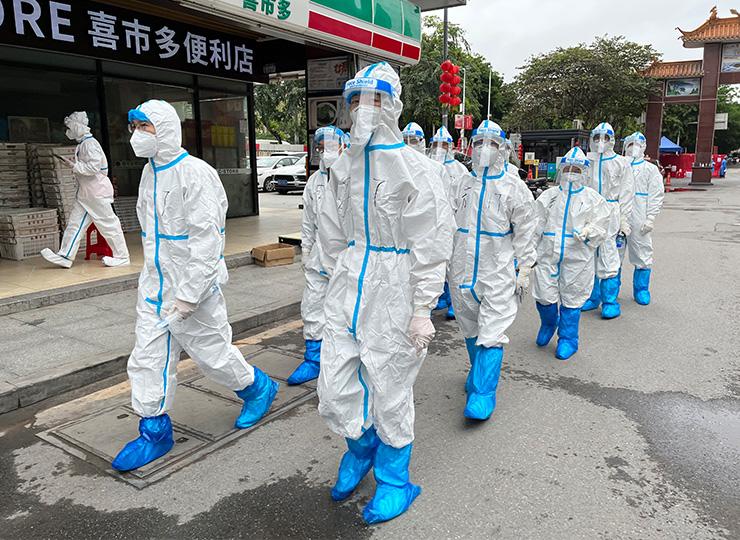 集团党员助力广州疫情封控区，筑牢抗疫“长城”